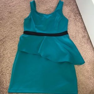 Turquoise dress